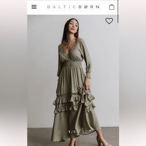 Baltic Born Pippa Ruffle Maxi Dress